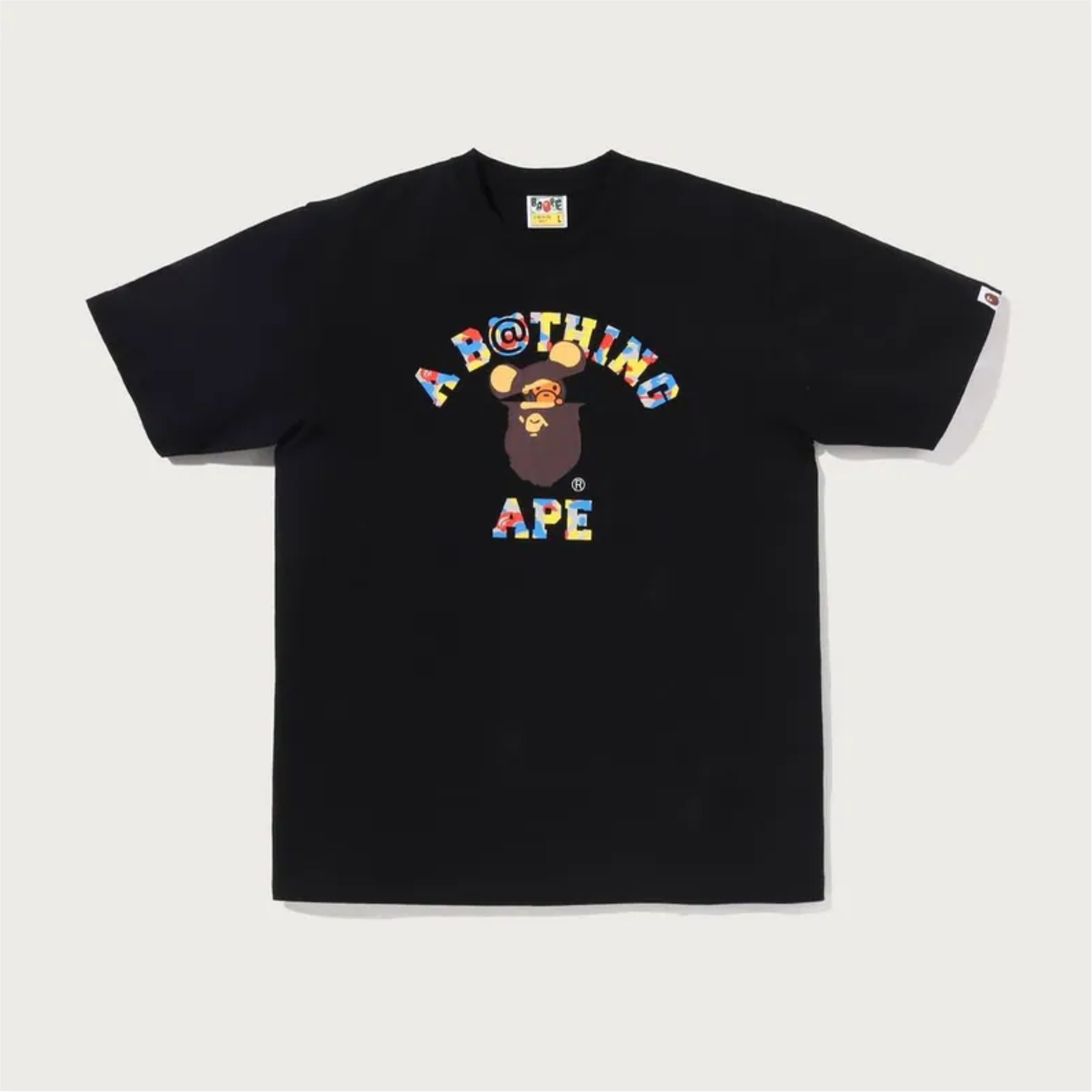 2026AW A BATHING APE BAPE X MEDICOM TOY 30TH ANNIV.BE@RBRICK COLLEGE MILO TEE 庫柏力克 30週年 短T 現貨 2M73110904
