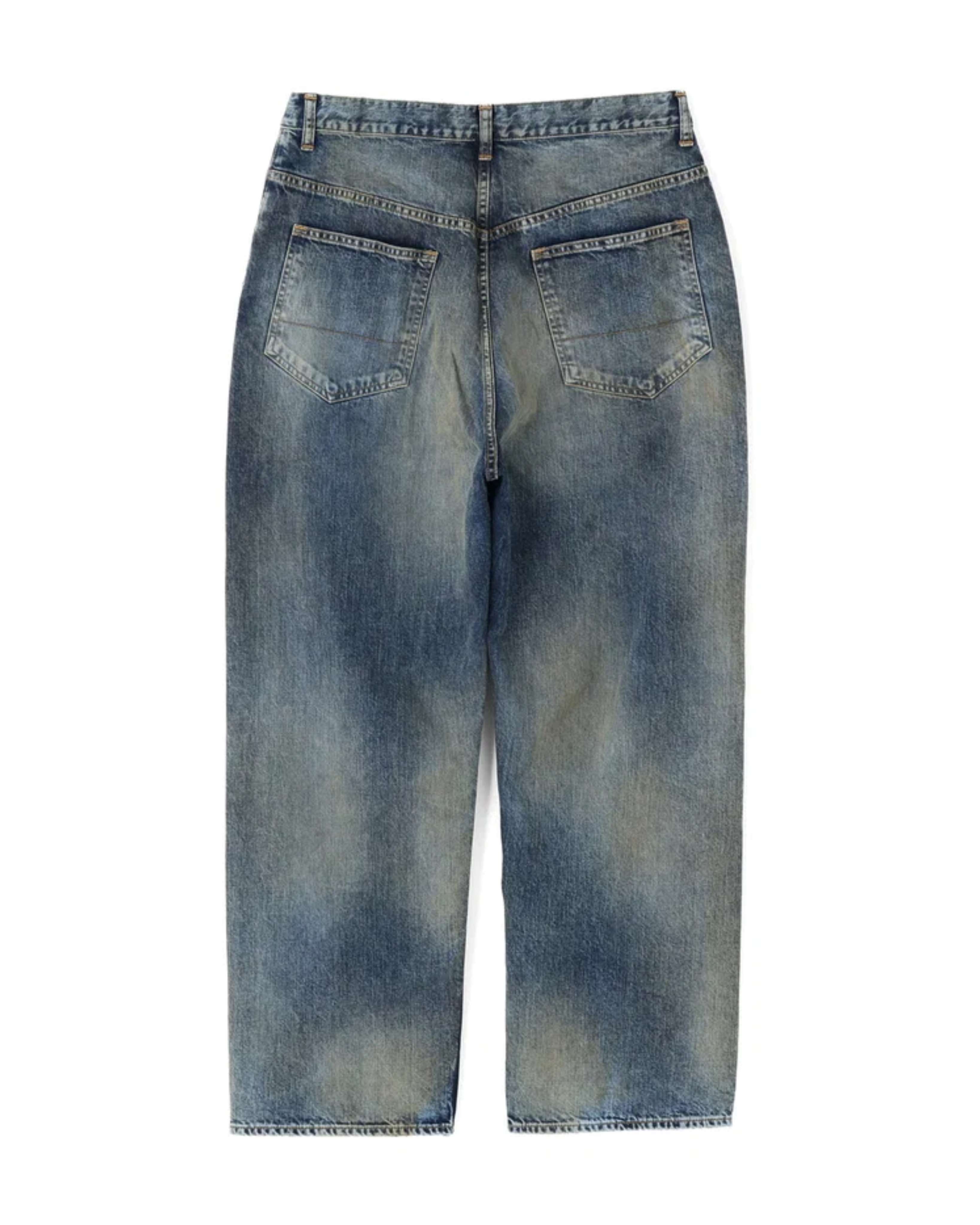 2026AW ANCELLM TAPERED 5P DENIM PANTS #02 錐形 五口袋 水洗 洗舊 牛仔褲 現貨 ANC-#02-26AW