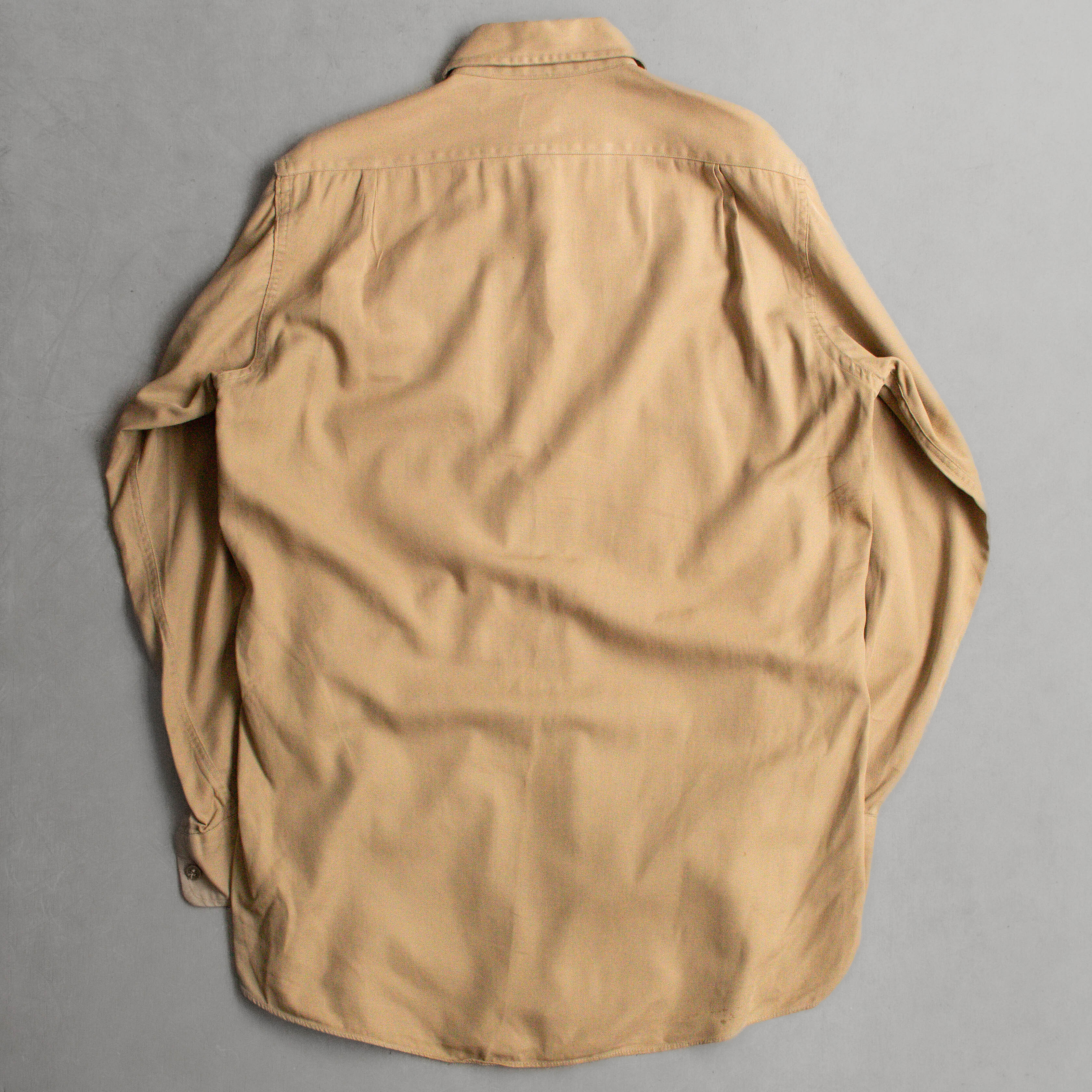 50S US ARMY SERVICE SHIRT 美軍 二戰 卡其 制服 長袖 襯衫