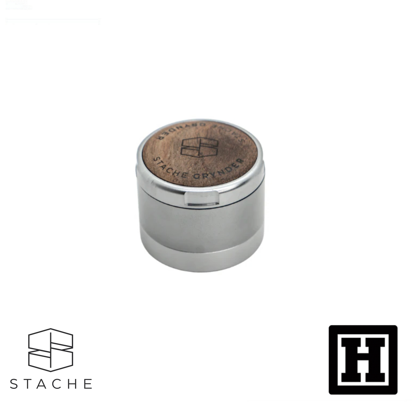 Stache Wood Top Grinder 三片式 研磨器