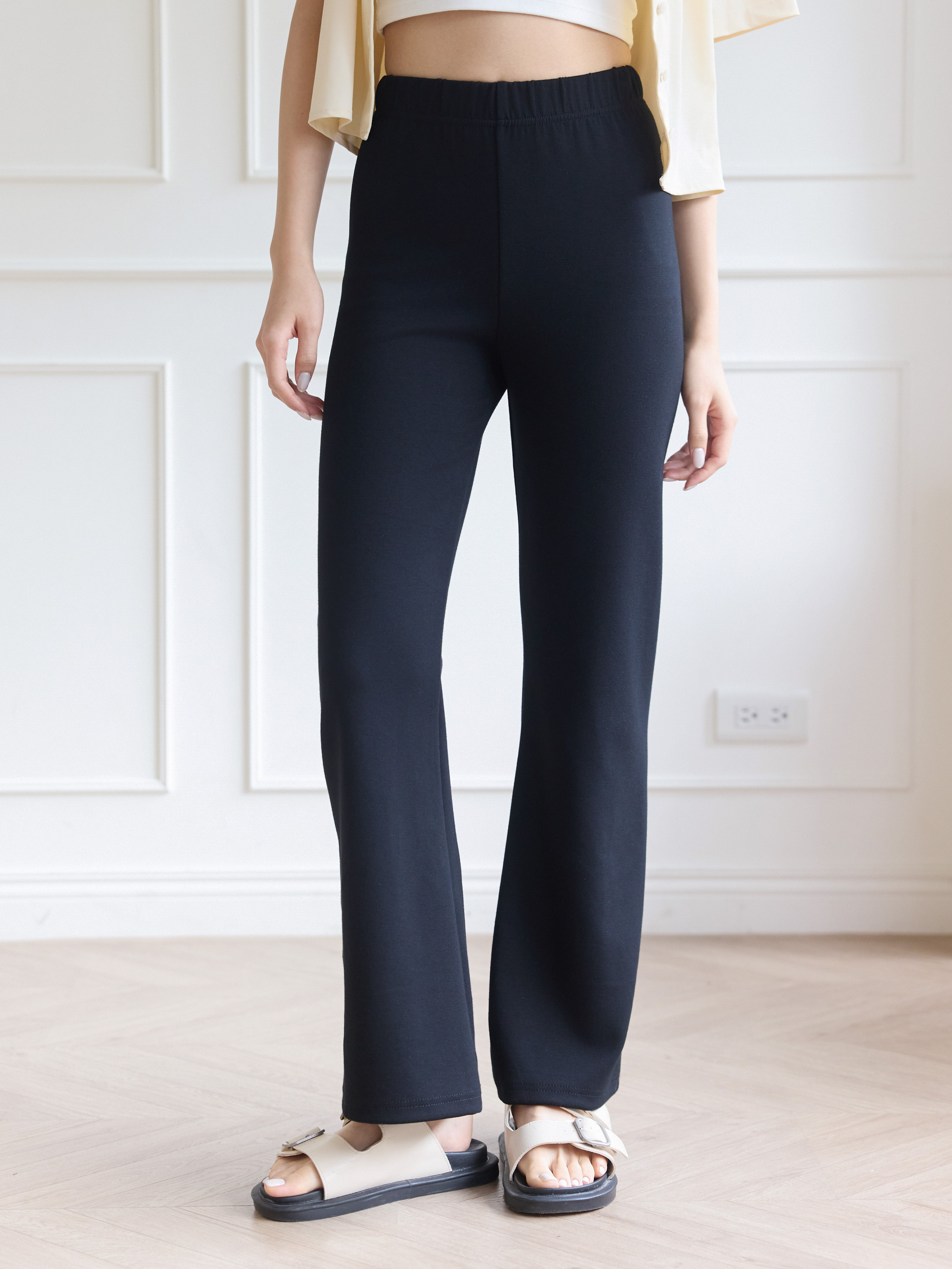 Full-Stretch Comfort Cotton Leg-Lengthening Pants