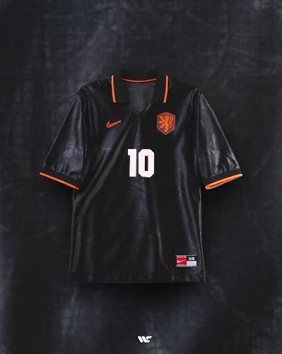2026 Netherlands Retro Energy Jersey with 10 BERGKAMP