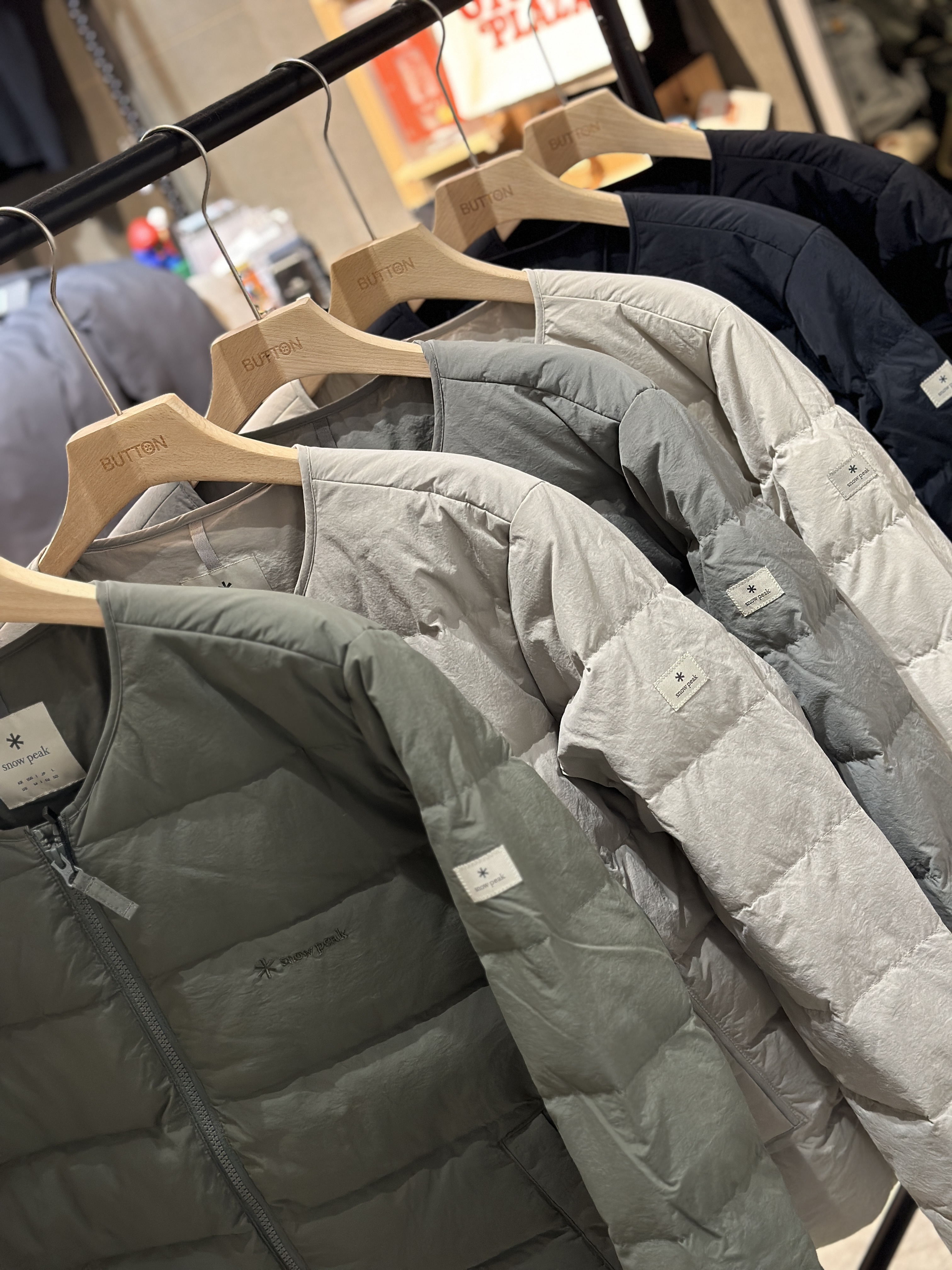 Snow Peak Land Light Down Jacket 無領式 輕羽絨外套 BTS 金泰亨同款 S25WMGDJ60