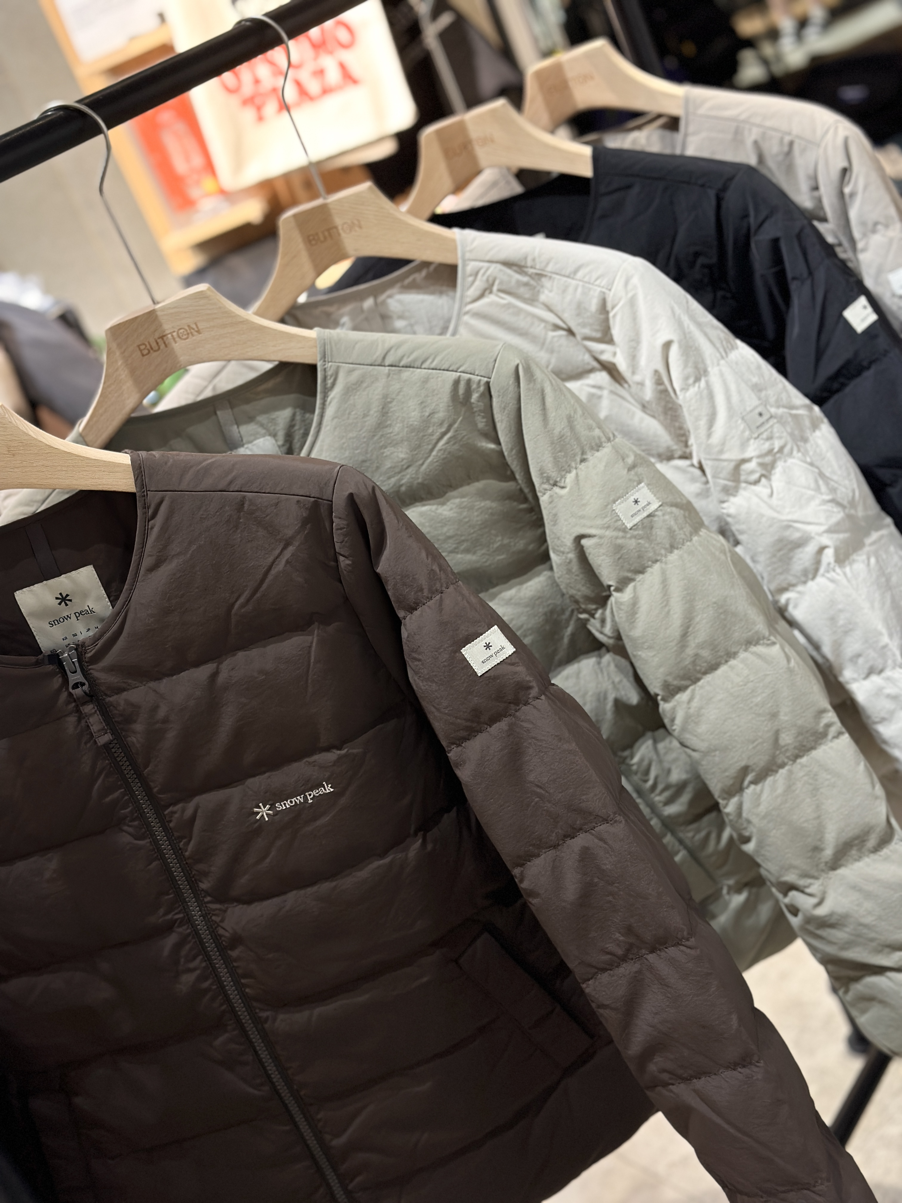Snow Peak Land Women Light Down Jacket 女款 無領式 輕羽絨 外套 S25WWGDJ61