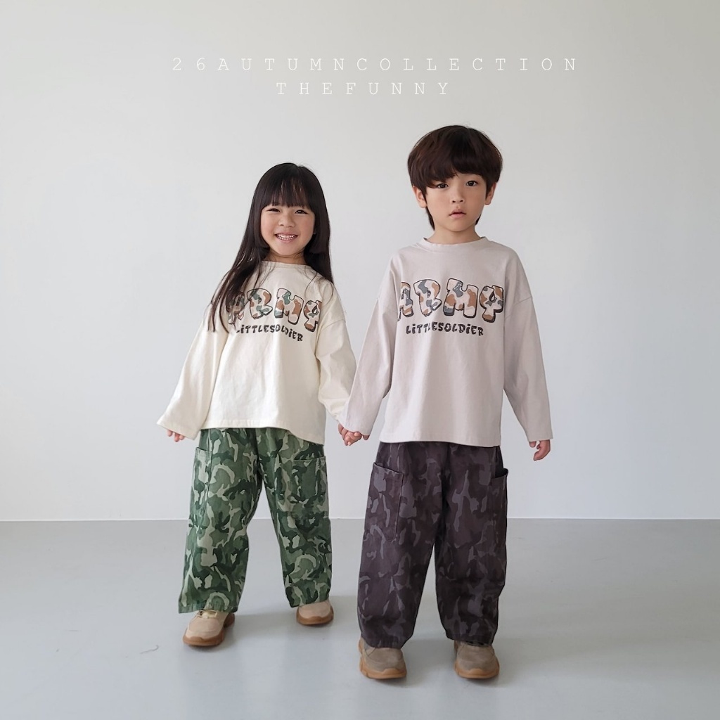 正韓秋thefunny 兩色迷彩army上衣
