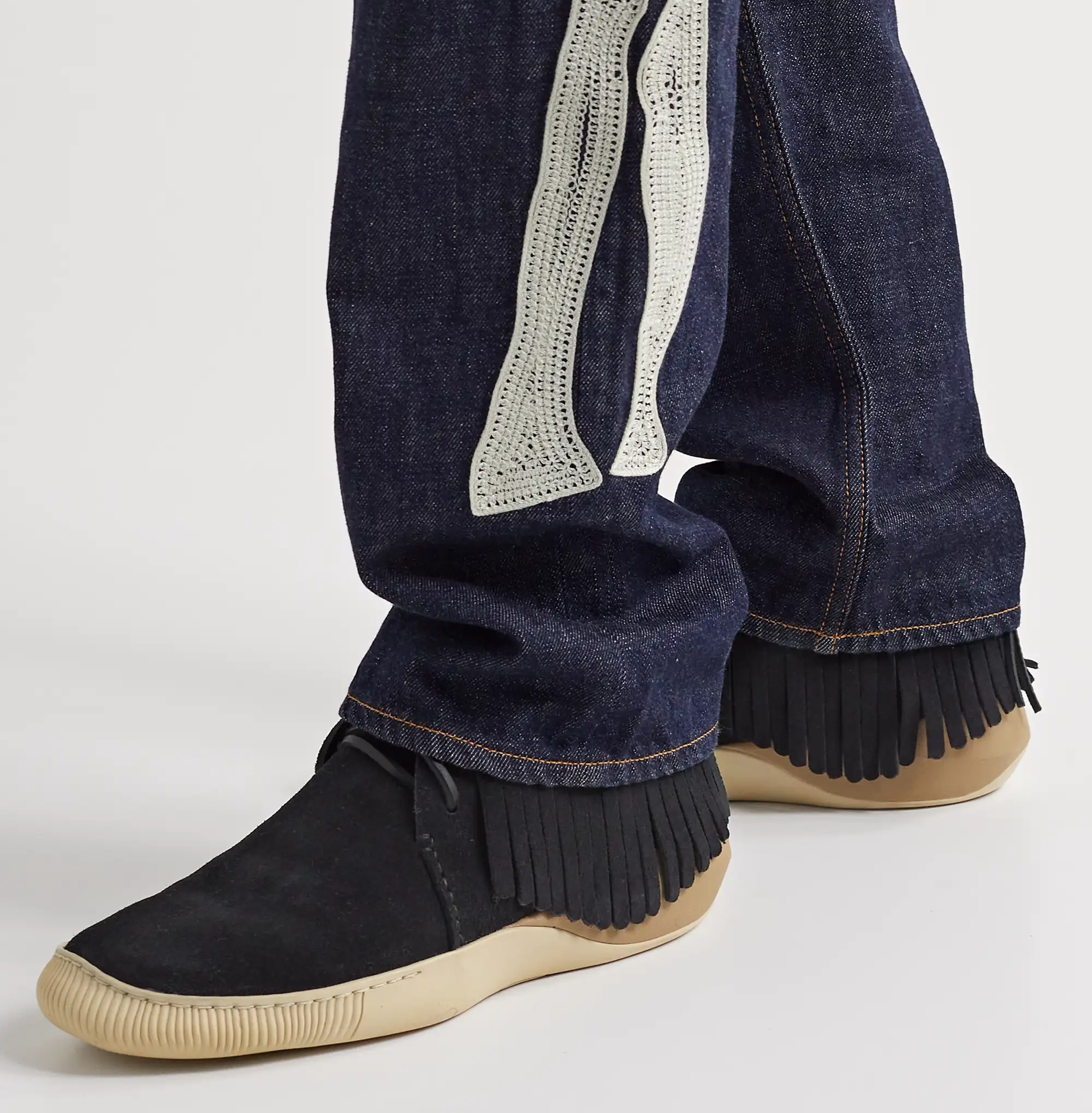 LAST SALE: VISVIM KUIVA SHAMAN-FOLK - BLACK SIZE 9.5 PRE ORDER ITEM (預訂中)
