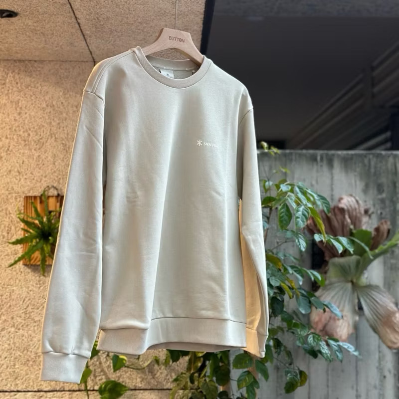 【零碼折扣】Snow Peak Lettering Sweatshirt 藝術家聯名 字母大學T S24FUFHT66