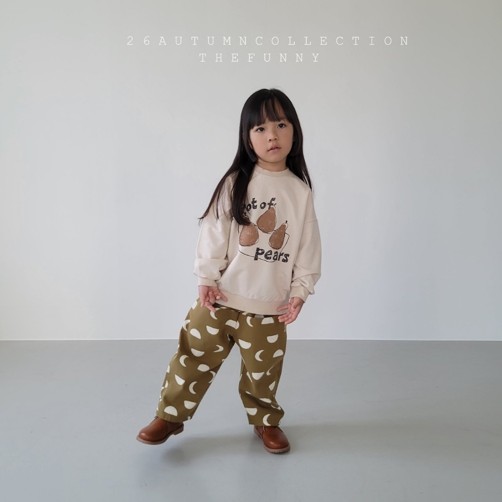 正韓秋thefunny 兩色純棉梨子上衣