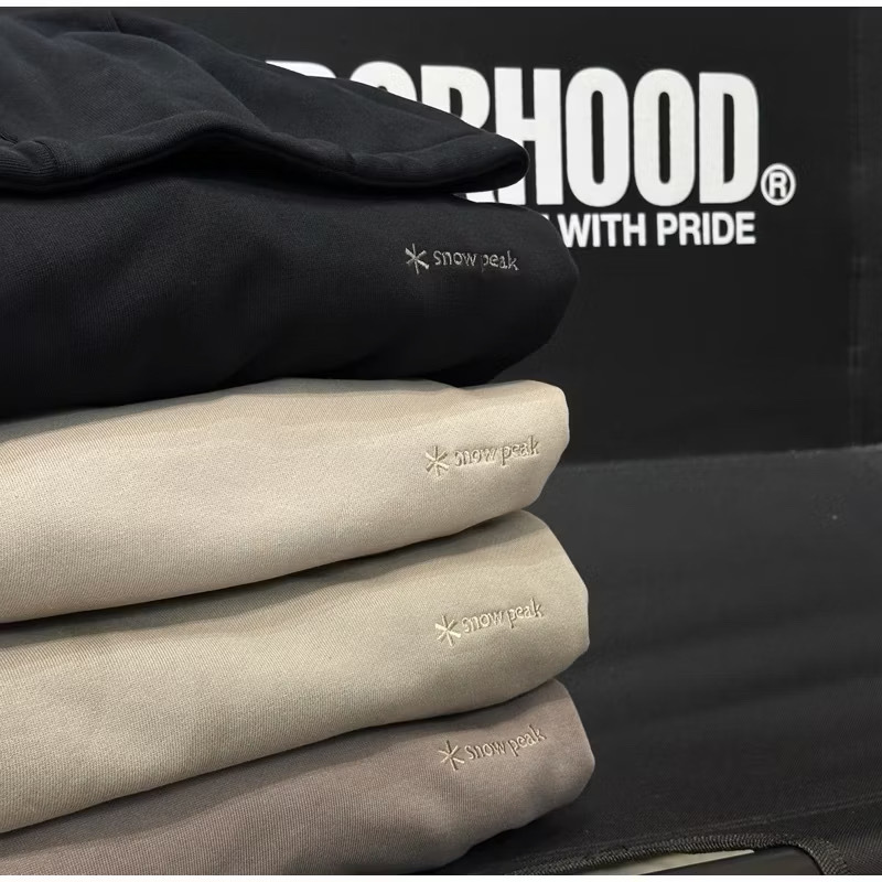 【零碼折扣】Snow Peak Land Pocket Hood T-shirt 手臂口袋帽Ｔ S24FMFHD60