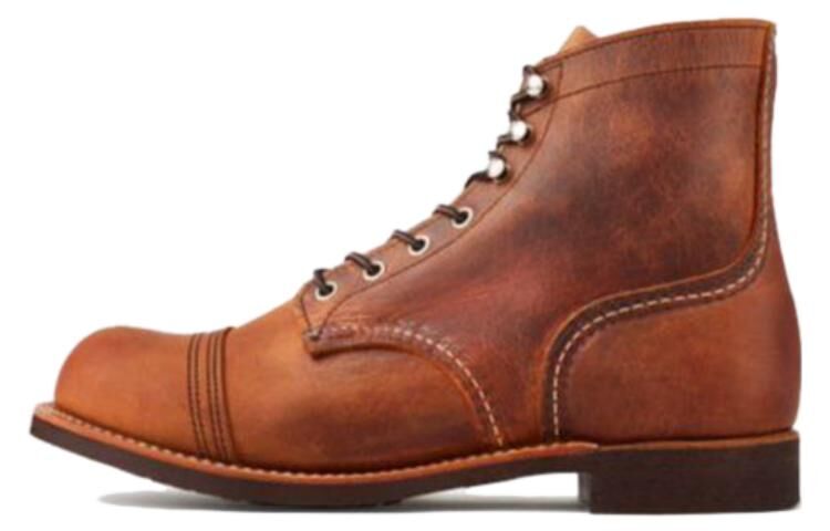【代購】Red Wing SHOES Short Mid Calf Combat Boots Men's Brown 8085
