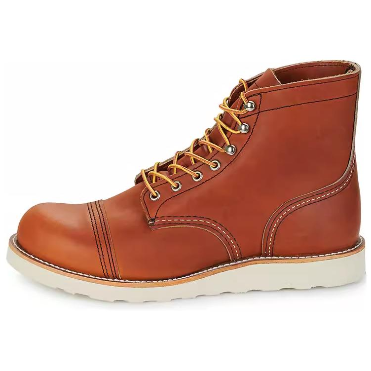 【代購】Red Wing SHOES Leather Short Combat Boots Men's Brown 8089D
