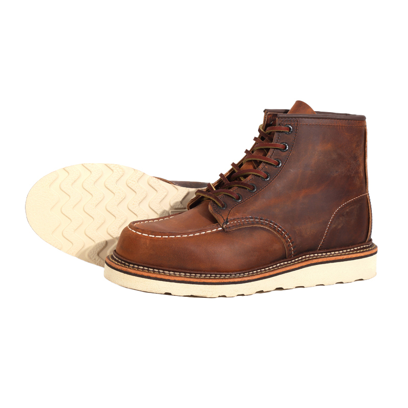 【代購】Red Wing Shoes The Classic Moc Lace Up Boots 01907D