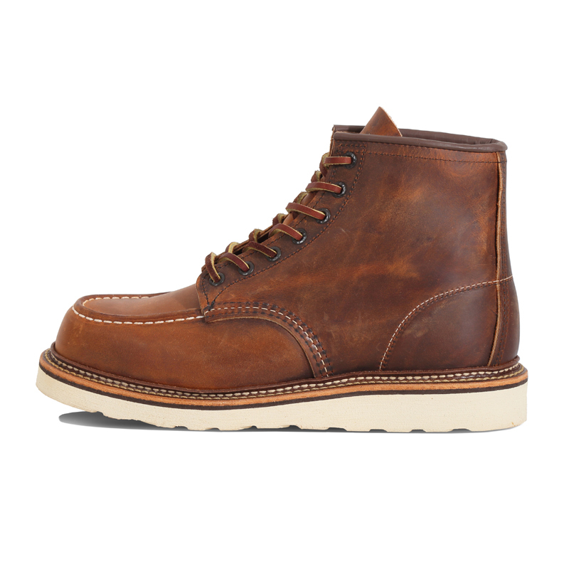【代購】Red Wing Shoes The Classic Moc Lace Up Boots 01907D