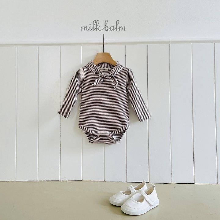 MILKBALM Milo Stripe Romper