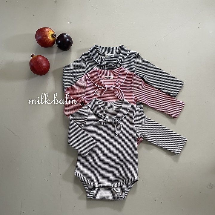 MILKBALM Milo Stripe Romper