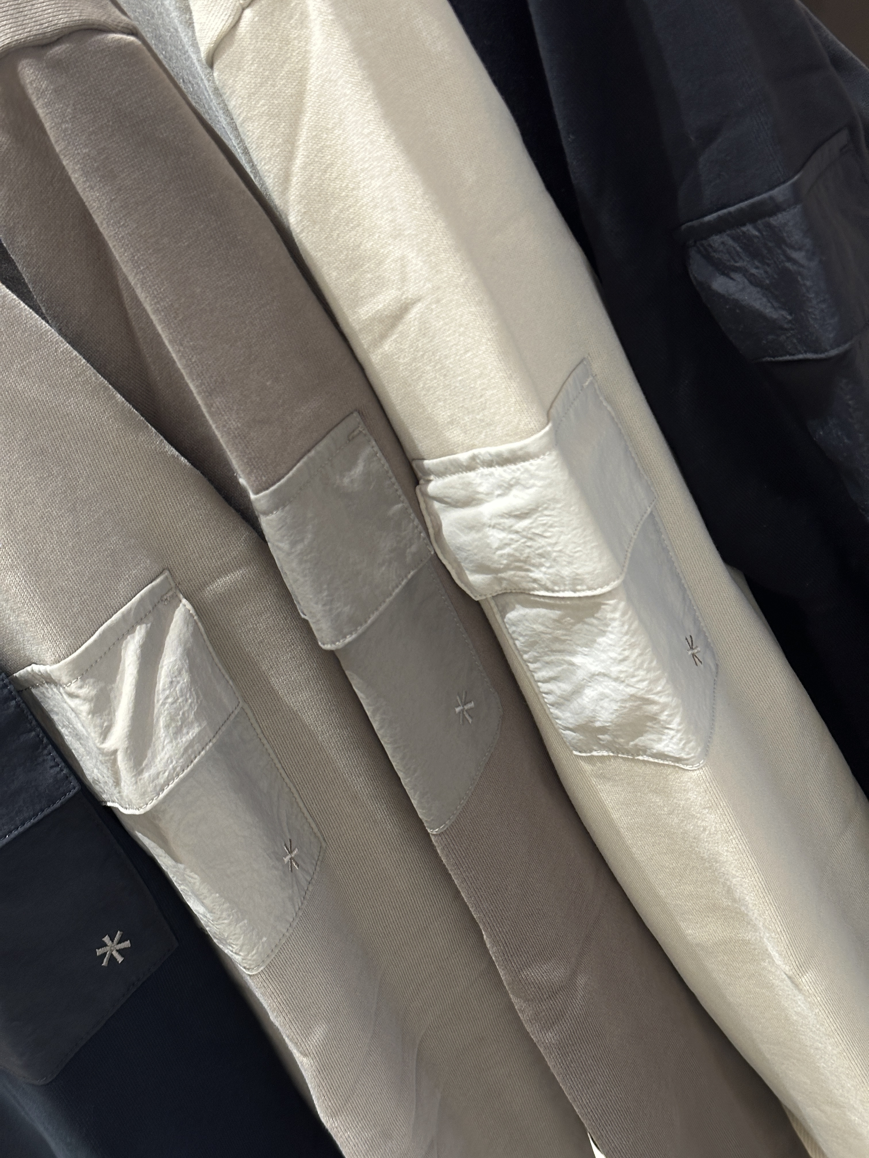 【零碼折扣】Snow Peak Land Pocket Sweatshirt 25FW 手臂口袋 大學tee S25FMFHT60 S24FMFHT60