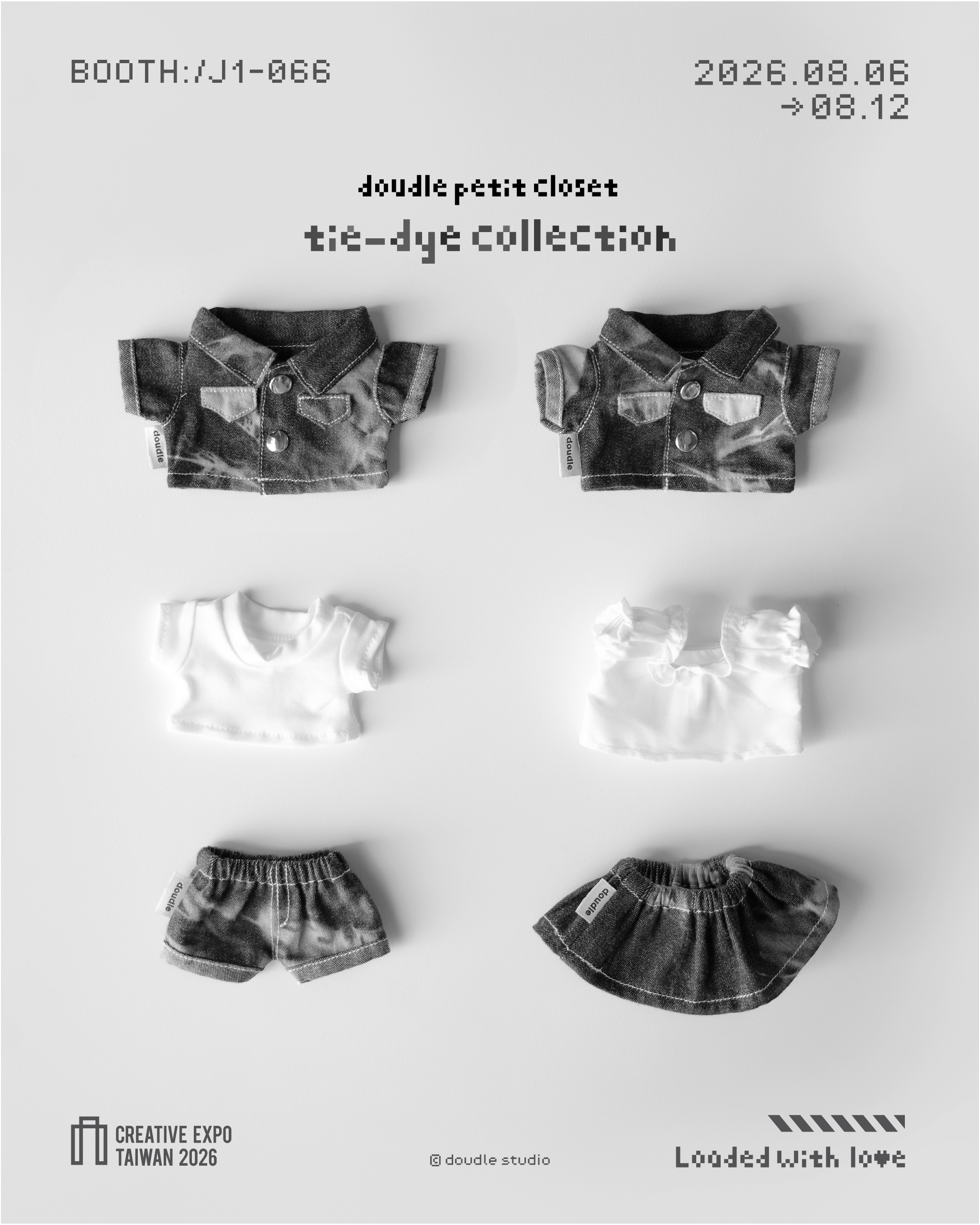 doudle petit select - white tee