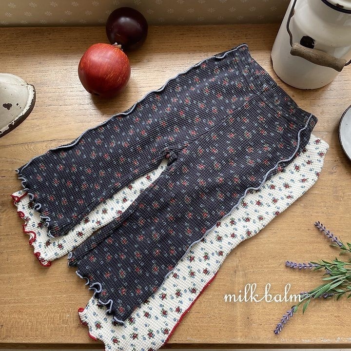MILKBALM Bloom Waffle Pants