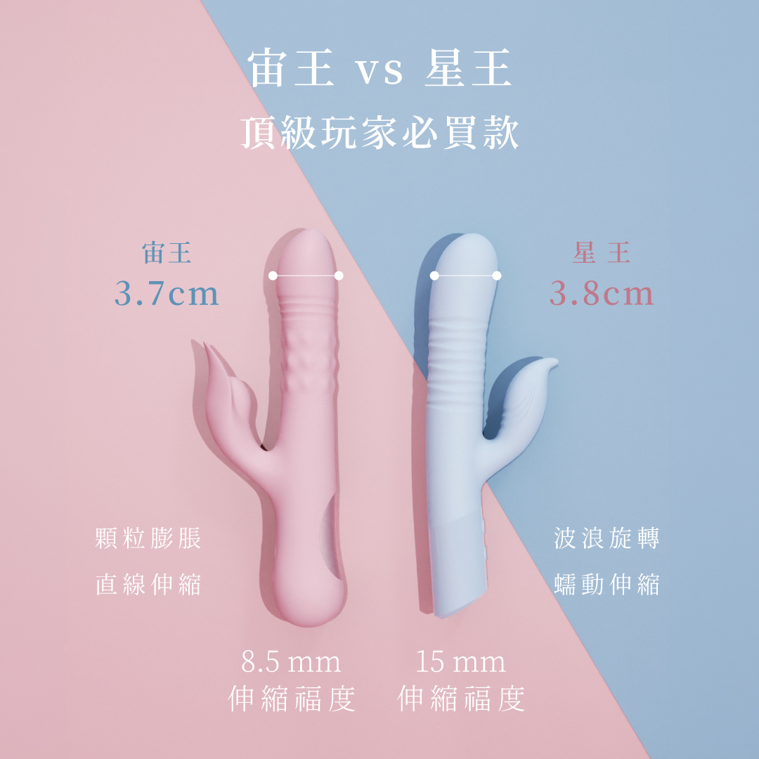 WINYI 宙王膨脹伸縮按摩棒