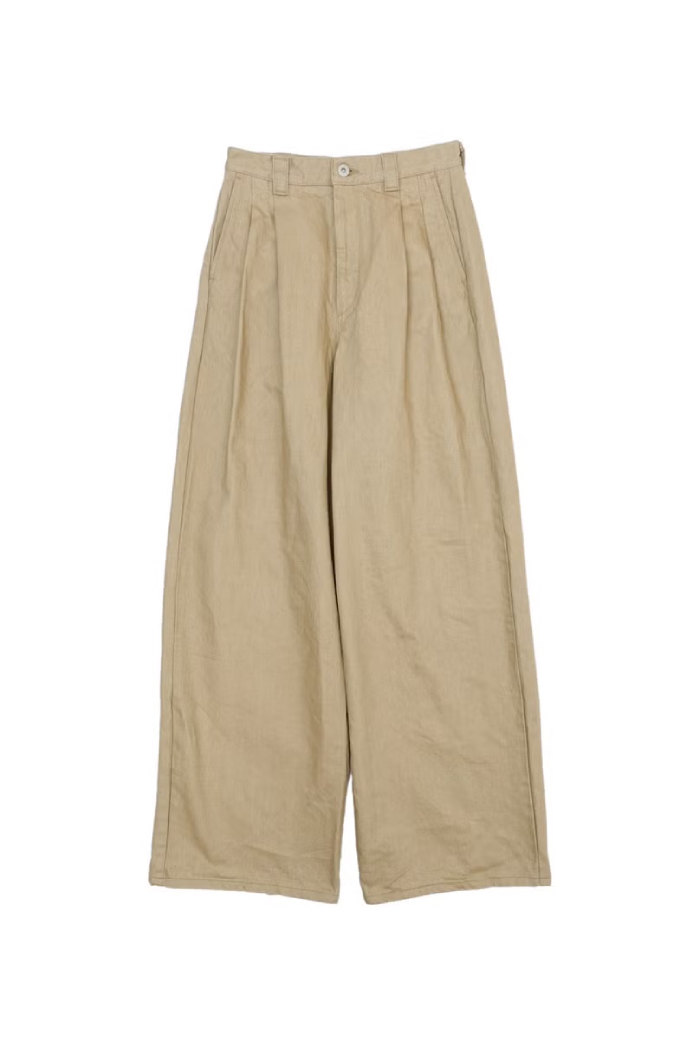 MY 2TUCK WIDE COLOUR DENIM (2COL)