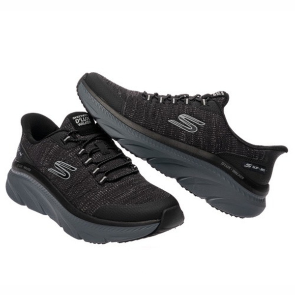 Skechers 思克威爾 D'Lux Walker 3.0 233244BKCC 男 休閒鞋 舒適 輕量 黑