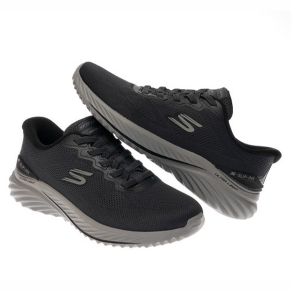 Skechers 思克威爾 Bounder 3.0 233459WBKCC 男 休閒鞋 寬楦 舒適 流行 灰