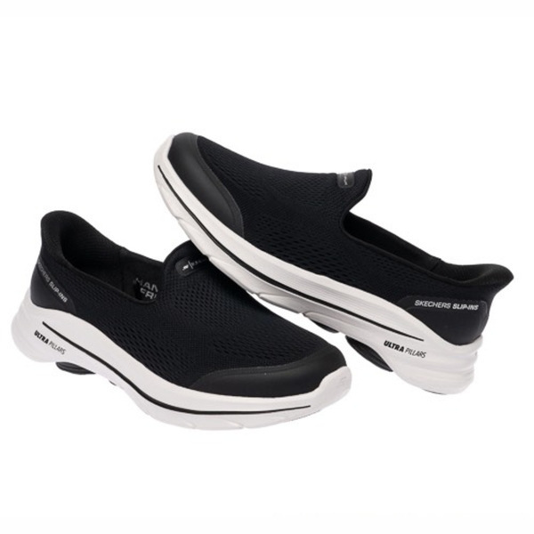 Skechers 思克威爾 Go Walk 8 125942WBLK 女 健走鞋 寬楦 舒適 走路 黑 白