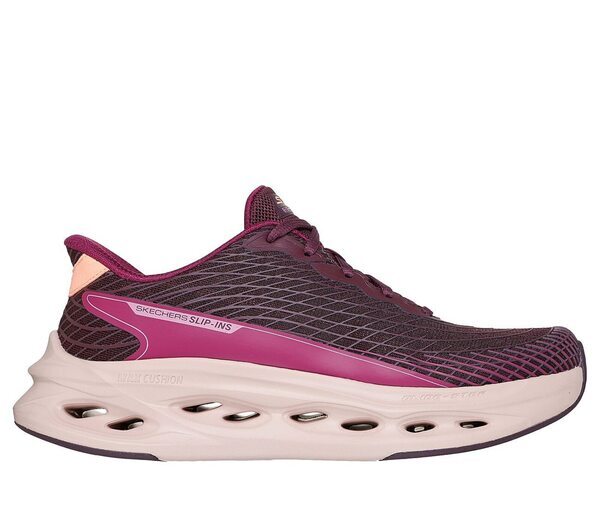 Skechers 思克威爾 Go Run Max Cushioning 129404BURG 女 慢跑鞋 酒紅