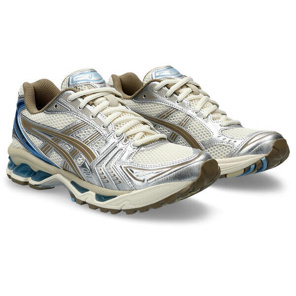 Asics 亞瑟士 GEL-Kayano 14 1202A056-113 男女 休閒鞋 復古 流行 米 銀藍