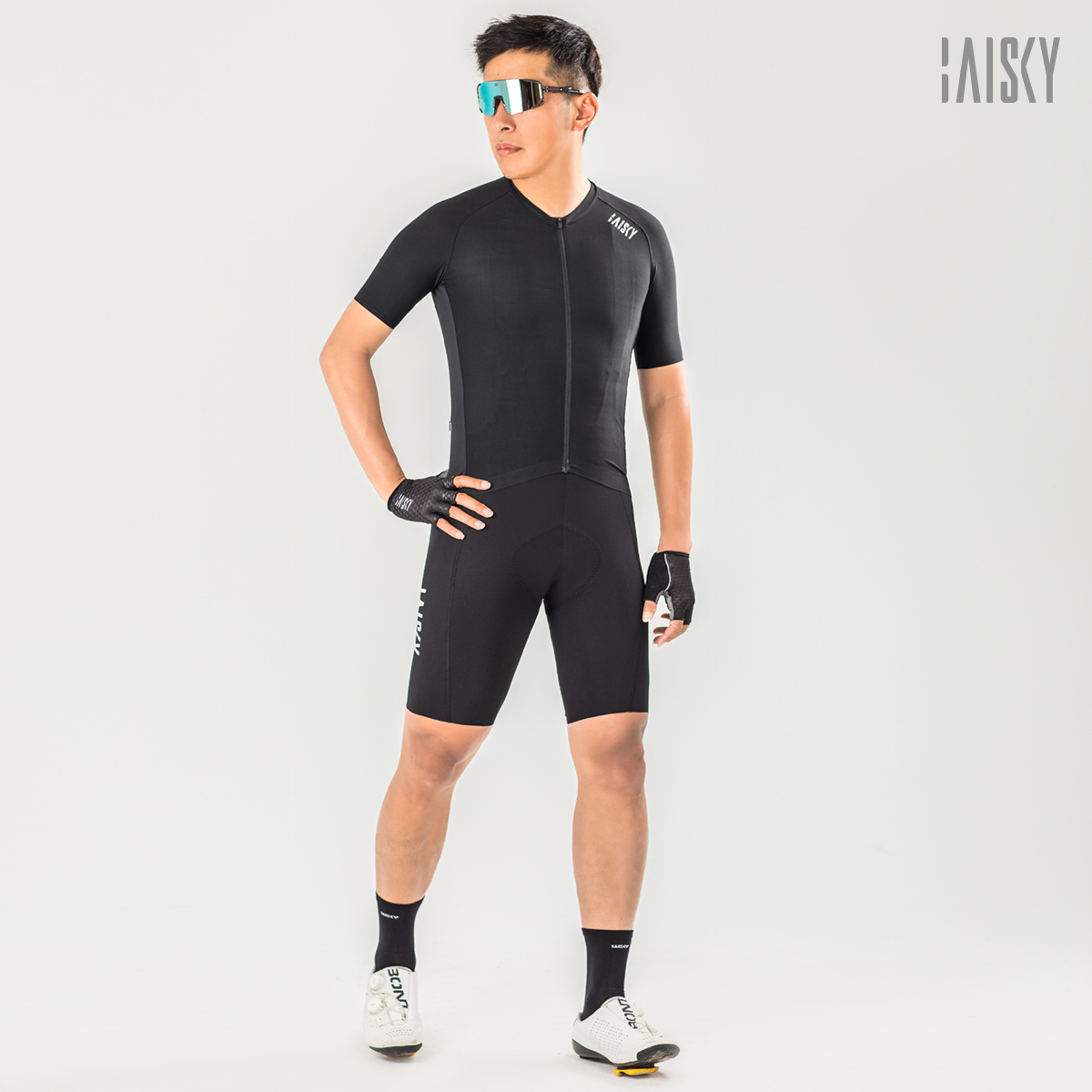 【組合商品】男女款動力黑三件組