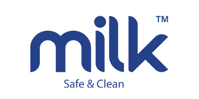 milk 品牌標誌