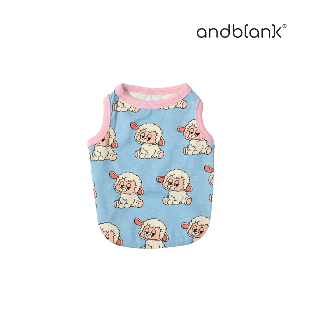 andblank 捲捲羊背心