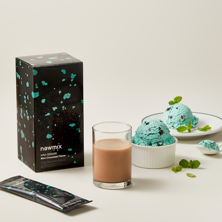 NEWMIX 薄荷巧克力風味三合一咖啡 (Mint Chocolate) #一盒10包