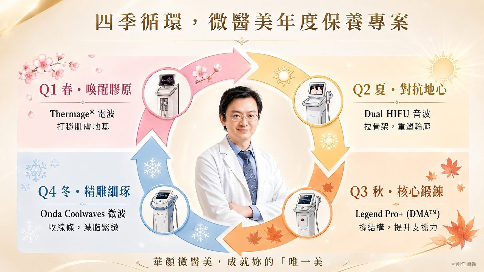 華顏四季循環