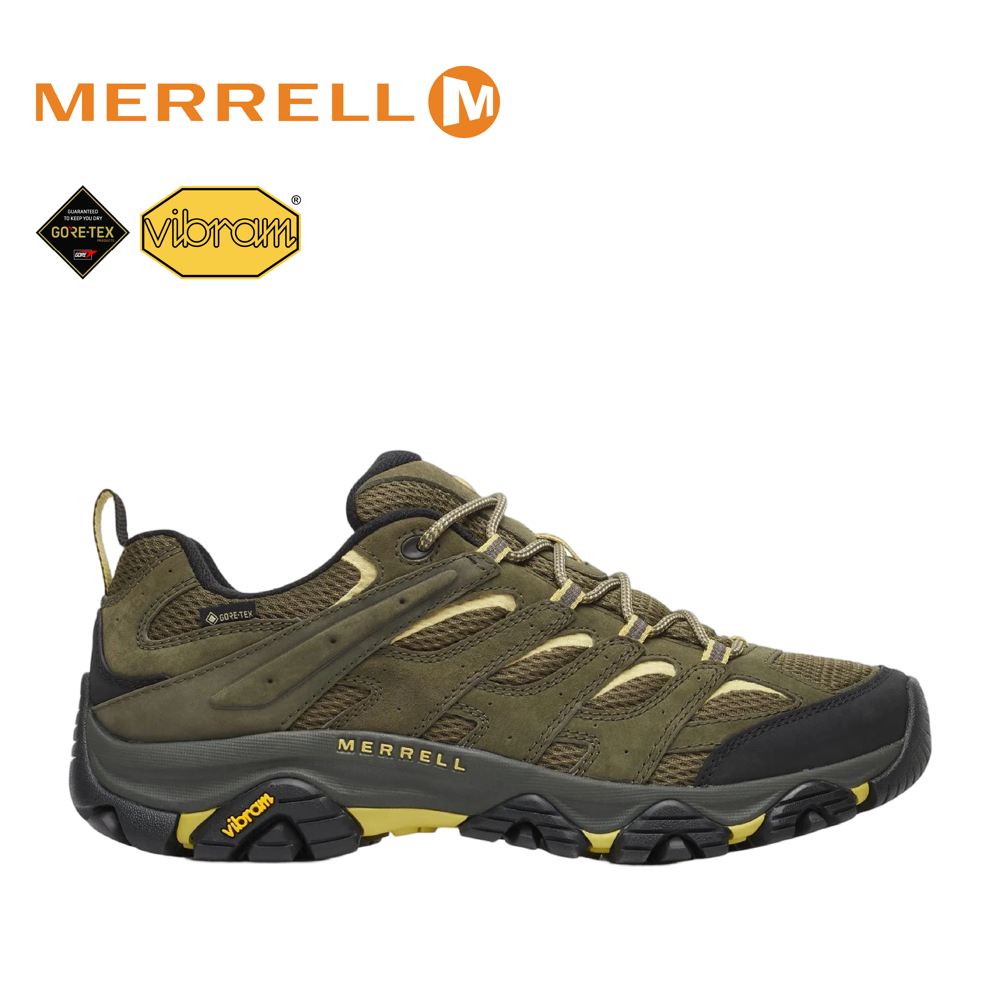 MERRELL 美國 MOAB 3 GTX 男款 (橄欖綠色) 33ML005397