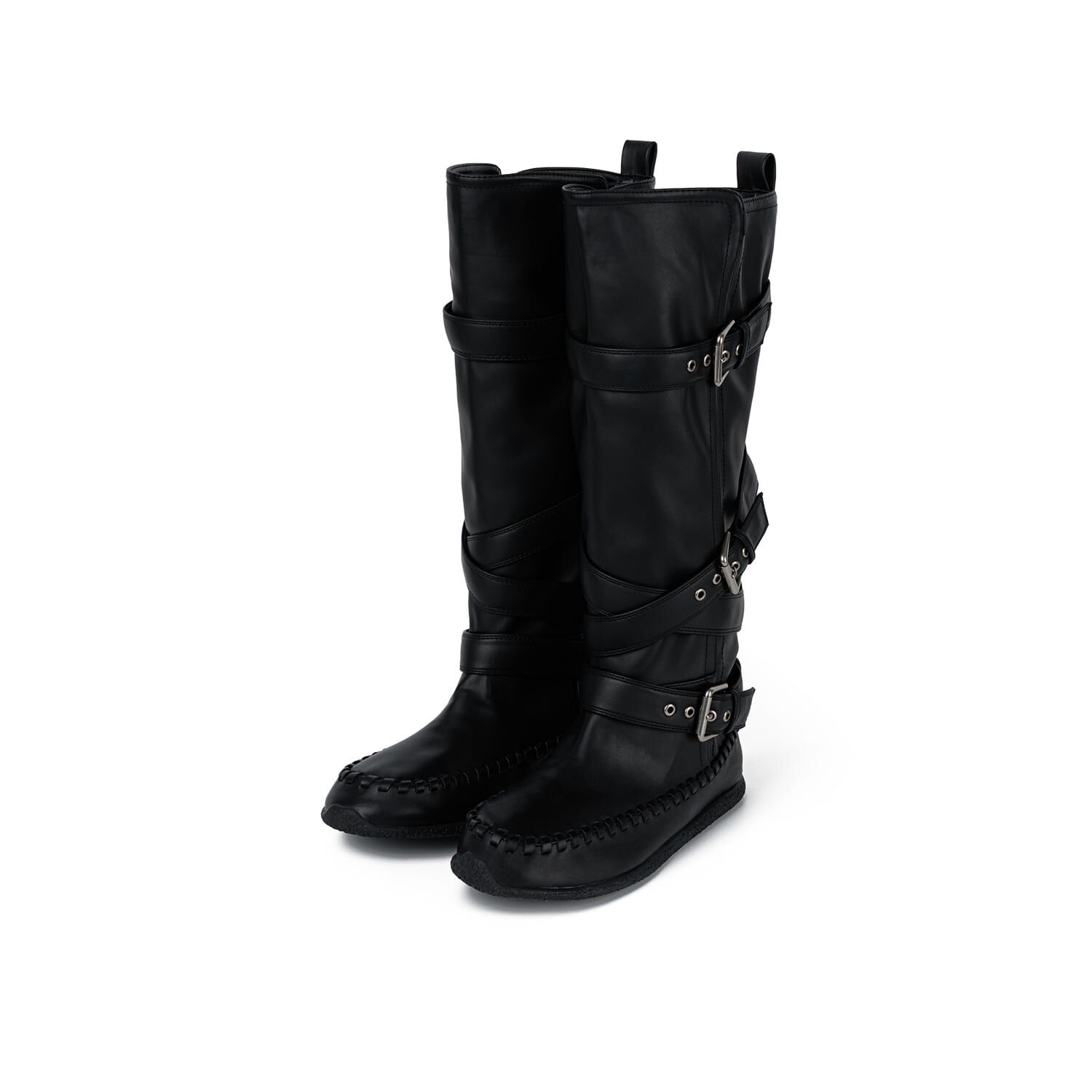 KHIHO BERIN MULTI-BUCKLE LONG BOOTS