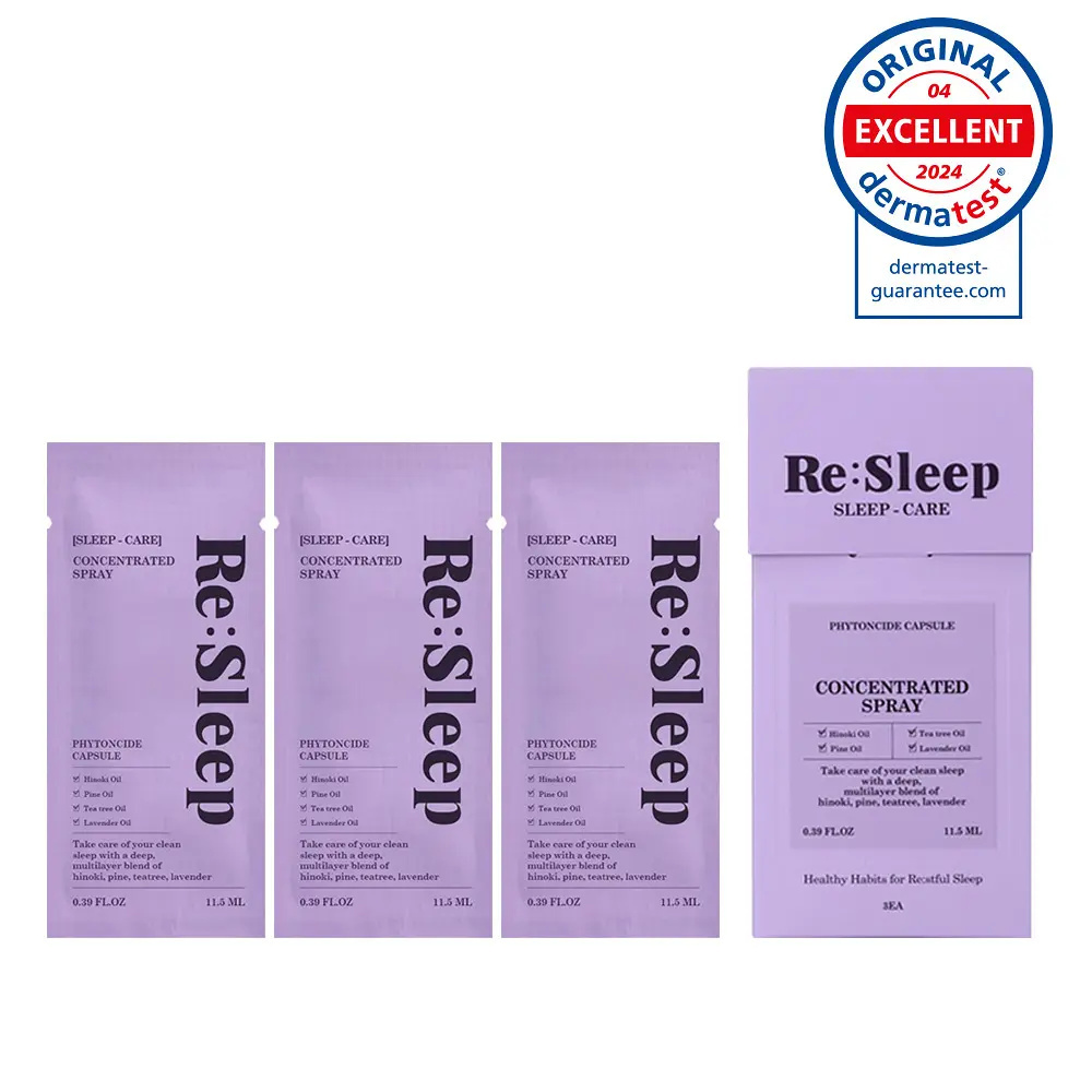 RESLEEP 舒眠護理濃縮噴霧替換裝 濃縮精油膠囊 #一盒3包