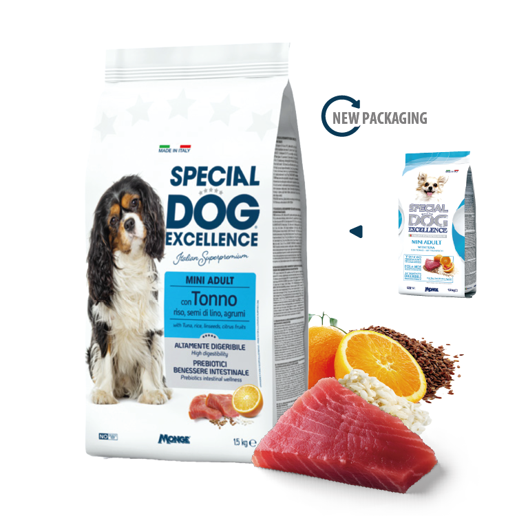 Special Dog Excellence | 吞拿魚柑橘 亮麗美毛 成犬配方 1.5kg (SD-9770)