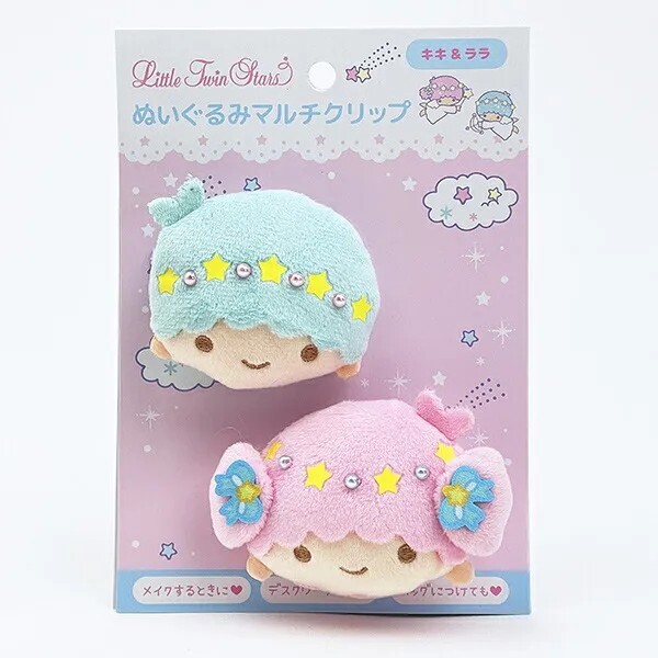 Sanrio Little Twin Stars Plush Multi-Clip