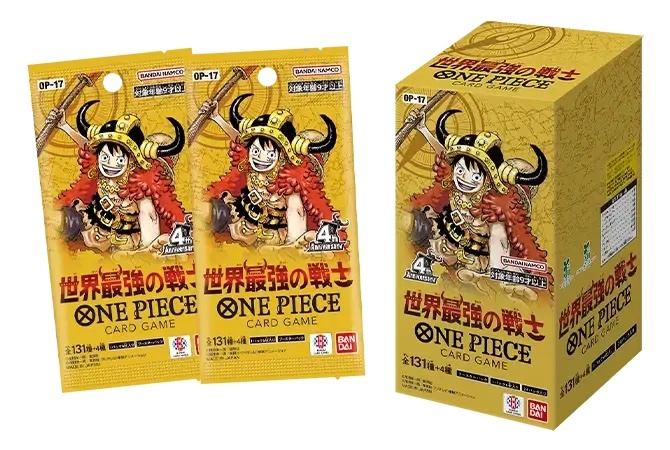 One Piece Card Game: -THE WORLD’S STRONGEST WARRIORS- -OP-17 (Box)