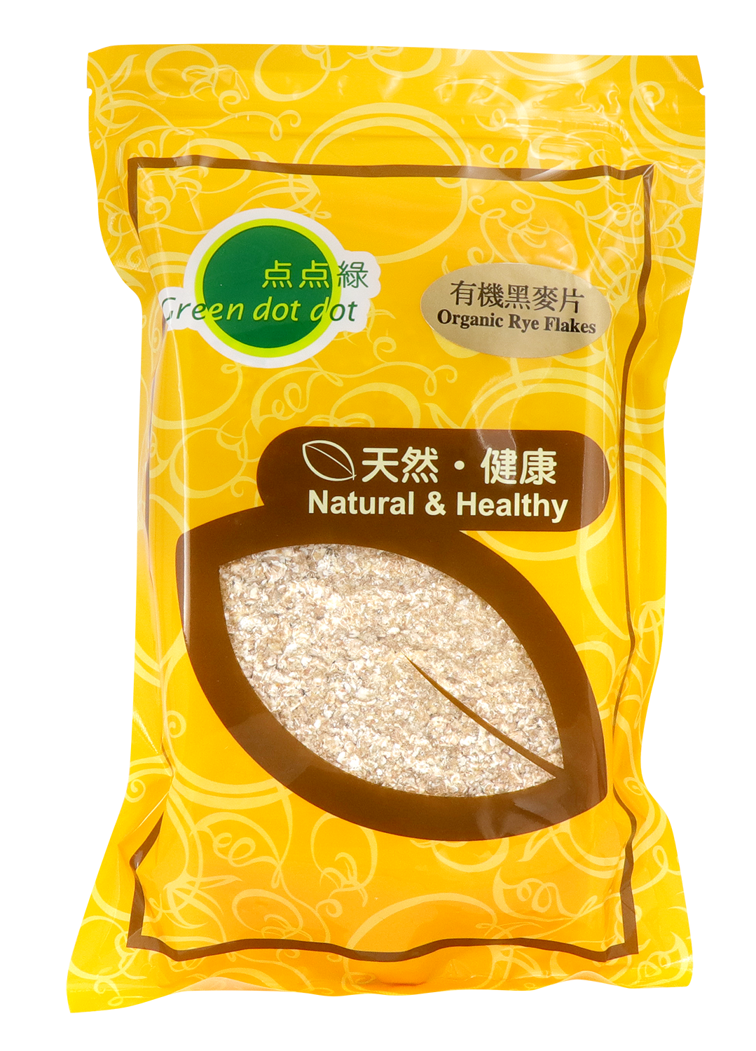 點點綠 有機黑麥片 (500克)