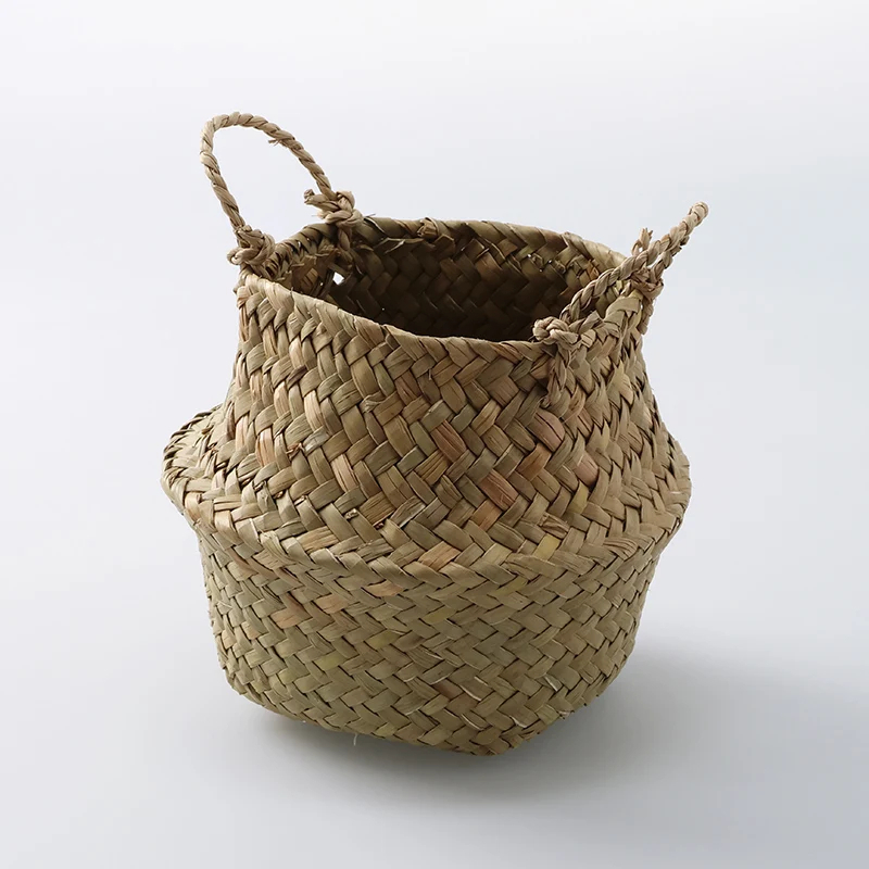 SP 藤編收納籃/直徑17cm