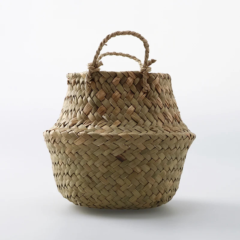SP 藤編收納籃/直徑17cm
