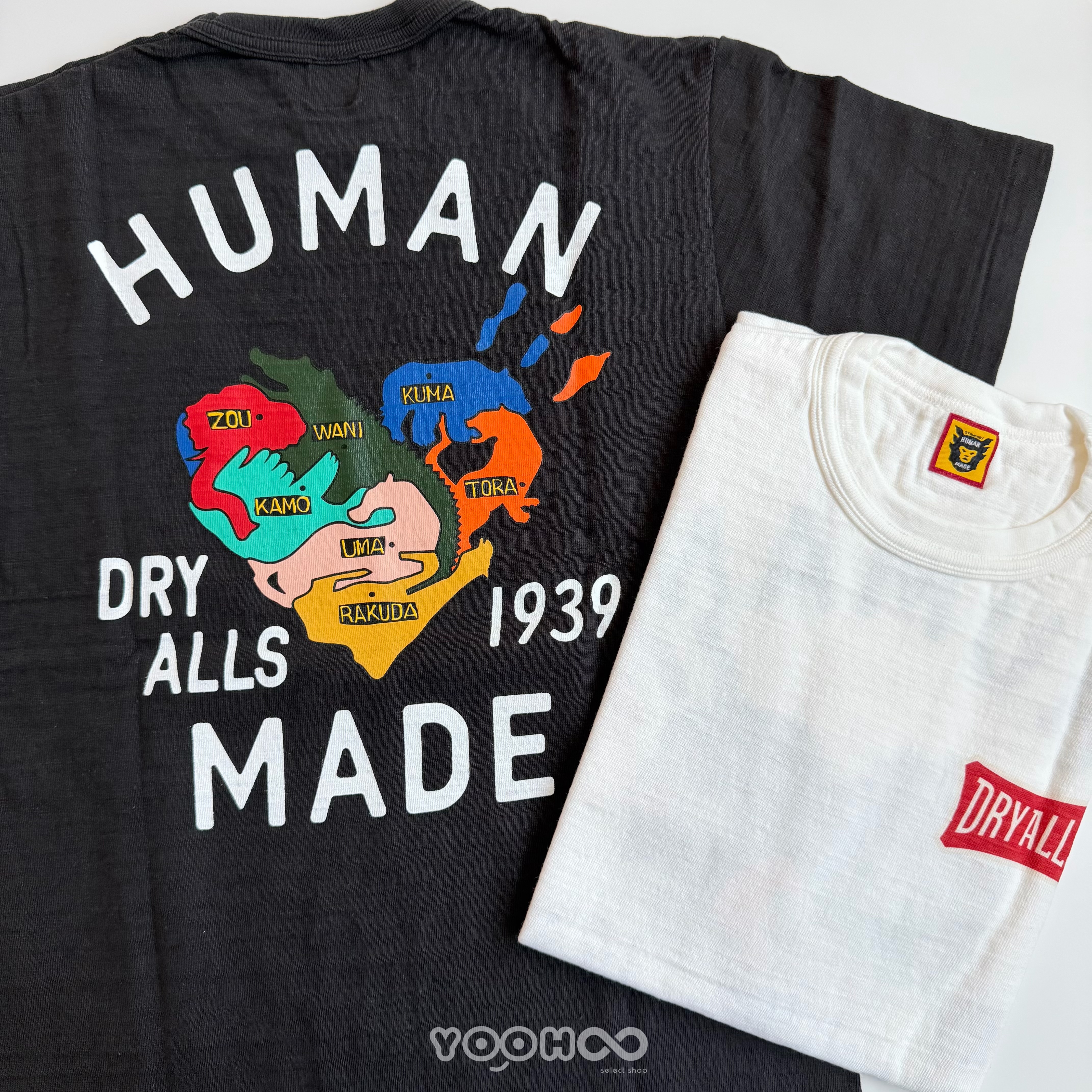 現貨折扣┃日本製 HUMAN MADE GRAPHIC T-SHIRT 背面 愛心 動物 地圖 圖案 短T