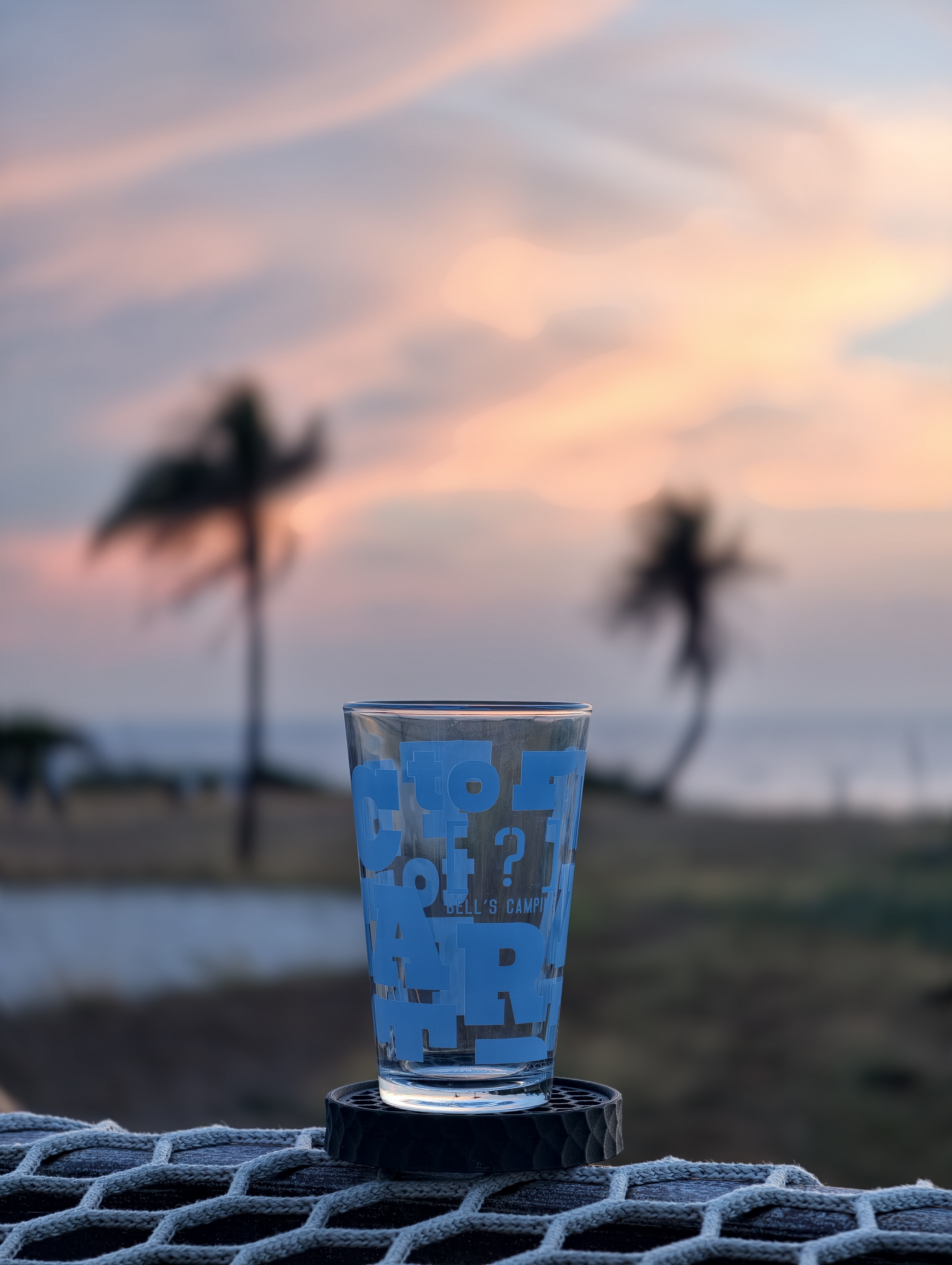Bell's Camping 貝爾 × TARP to TARP 聯名玻璃杯