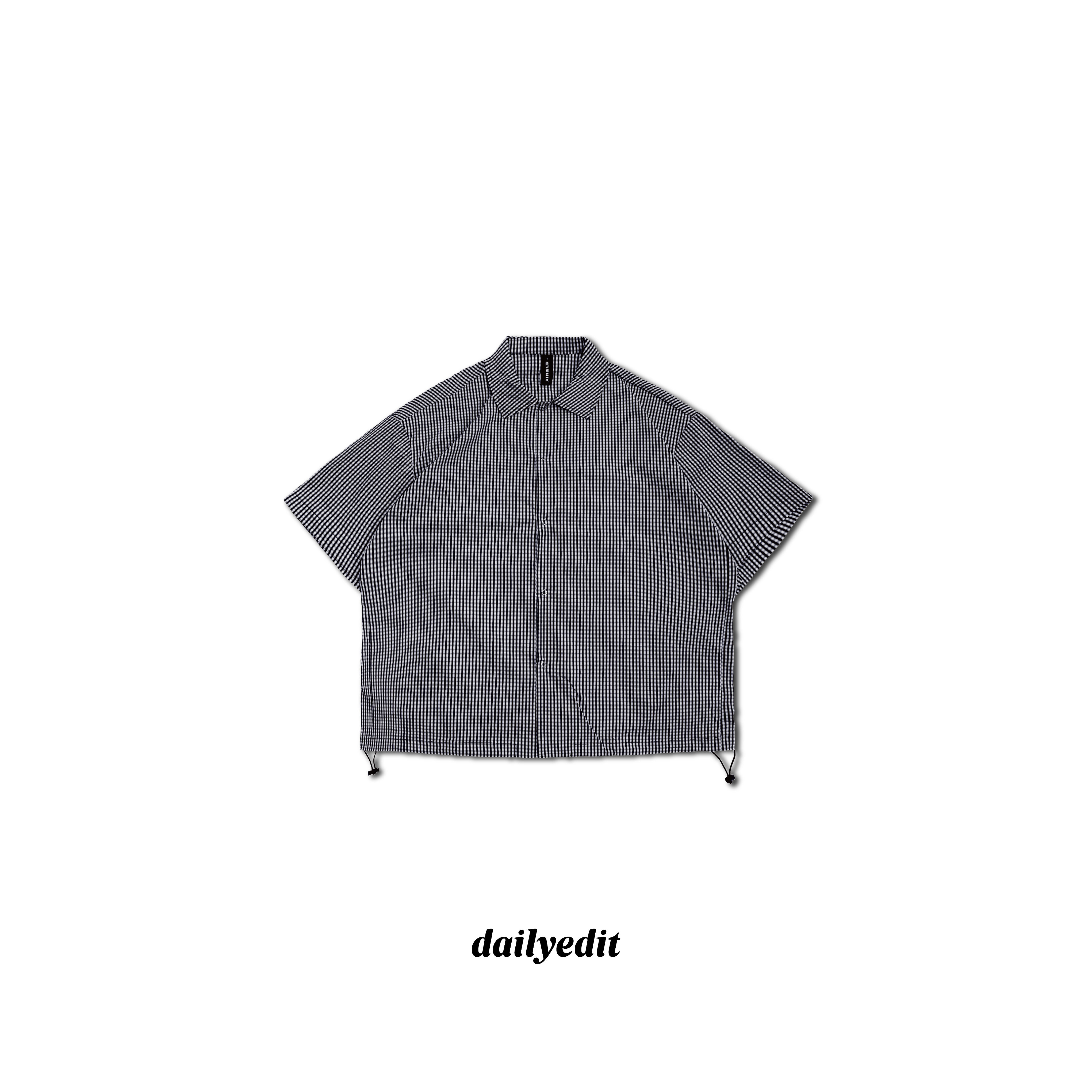 暮藍格紋襯衫 Dark Dusk Plaid Shirt ST-006