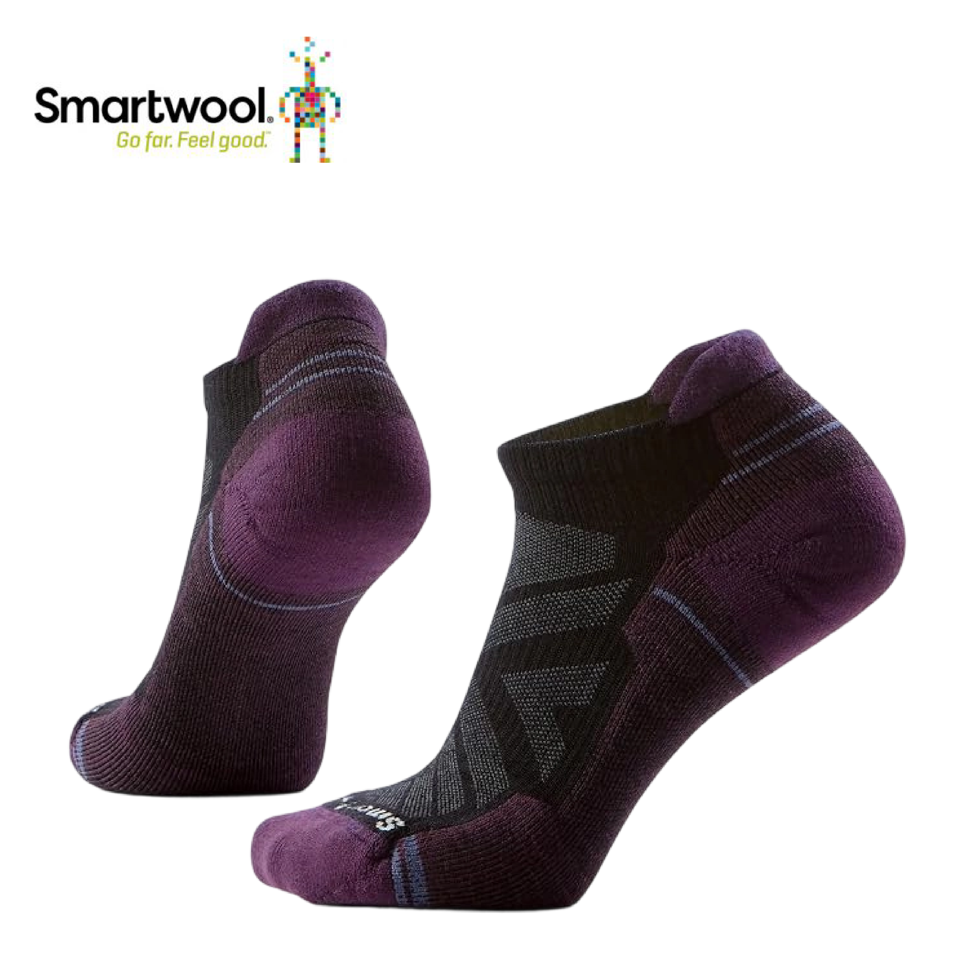 Smartwool 美國 機能戶外全輕量減震踝襪 女款 (黑色) 44SW001570