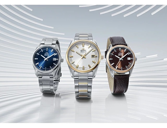 Orient 東方 Bambino Contemporary Collection Orient Stretto Date F6722 Mechanical Watch 白色錶盤 RN-AC0R01S RA-AC0R01S , 藍色錶盤 RN-AC0R02L RA-AC0R02L ,棕色錶盤 RN-AC0R03Y RA-AC0R03Y 自動機械錶 男士腕錶