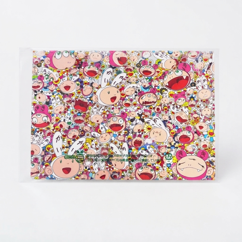 Takashi Murakami Postcard (Lots, Lots of Kaikai and Kiki)