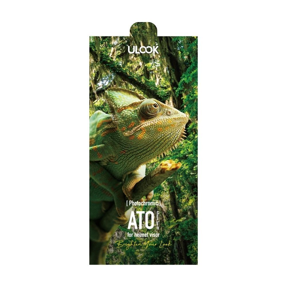 ULOOK ATO安全帽高潑水外貼片_變色片